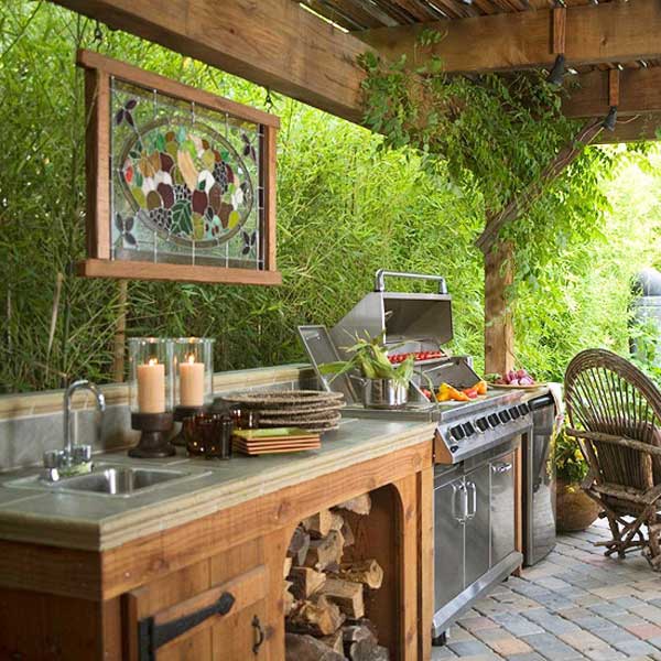 Outdoor Kitchen Ideas Let You Enjoy Your Spare Time - Amazing DIY