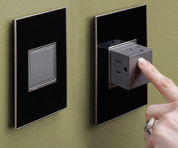 Pop-out Outlet Hides The Holes When You Don’t Need Them