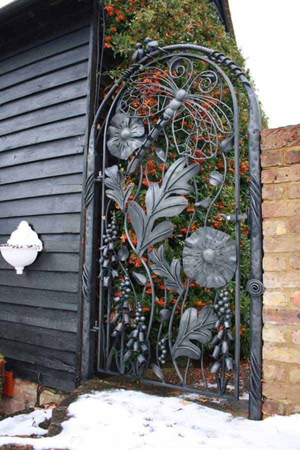 22 Beautiful Garden Gate Ideas To Reflect Style - Amazing DIY, Interior