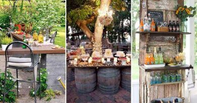 26 DIY Outdoor Bar Ideas That Are Creative and Cheap to Build