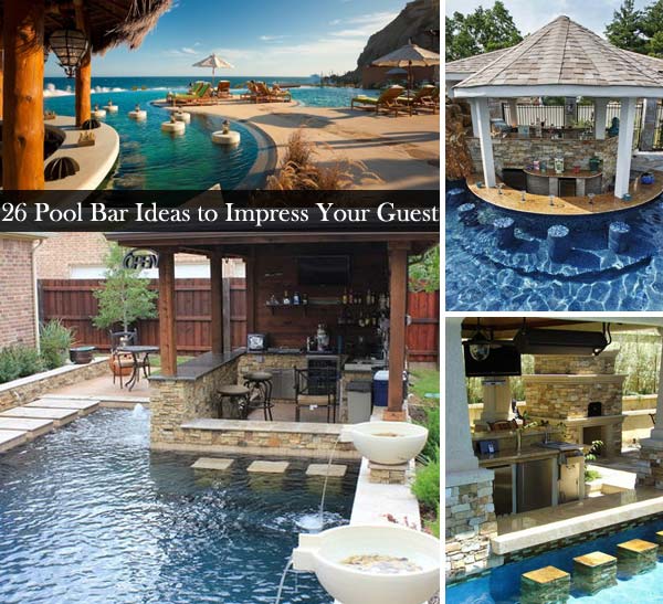 26 Summer Pool Bar Ideas to Impress Your Guests