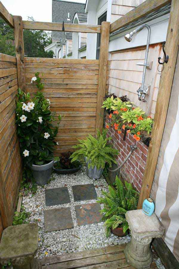 30 Cool Outdoor Showers To Spice Up Your Backyard Amazing Diy Interior Home Design