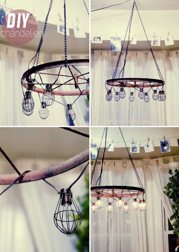 21 Brilliant DIY Ways of Reusing Old Bike Wheels - Amazing DIY