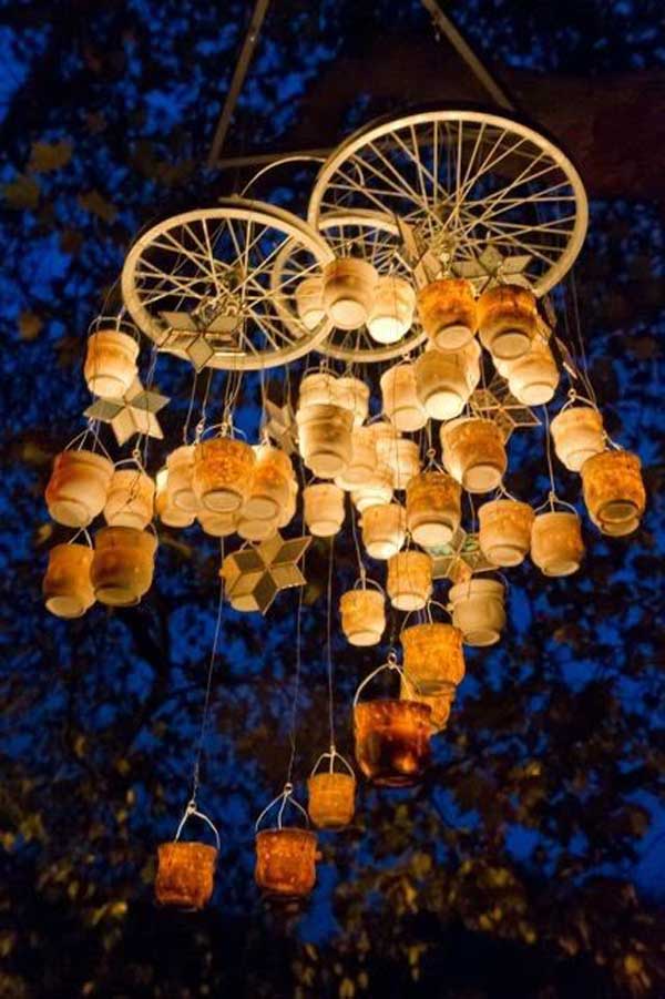 21 Brilliant DIY Ways of Reusing Old Bike Wheels - Amazing DIY