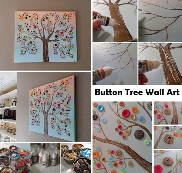 button-tree-wall-art