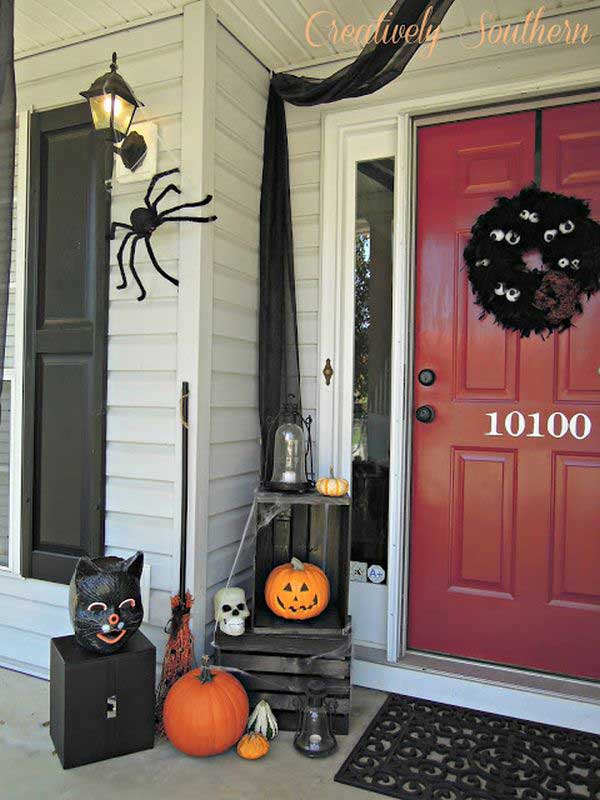 Top 41 Inspiring Halloween Porch Décor Ideas Amazing DIY