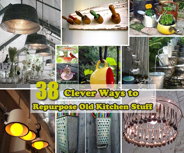 38 Clever Ways To Repurpose Old Kitchen Stuff
