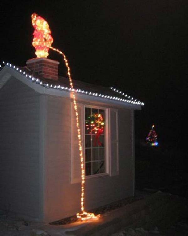 Diy Christmas Decorations Outdoor Easy Roof Ideas - 10 Outdoor ...