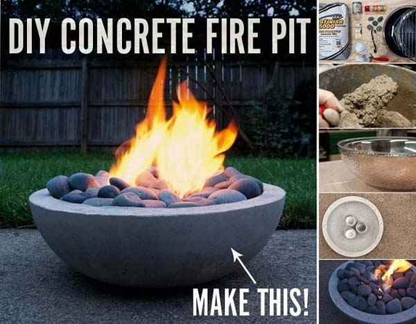 28 Cutest Outdoor Concrete Projects For Your Home - Amazing DIY