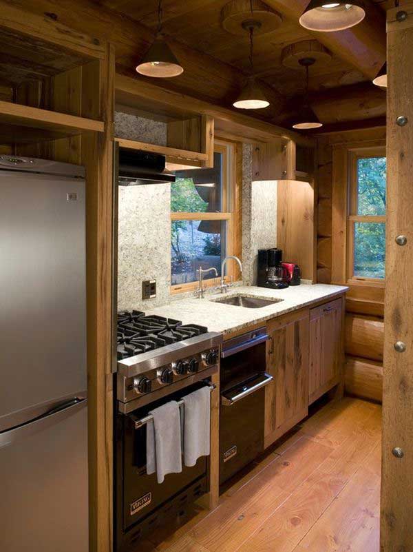 38 Cool Space-Saving Small Kitchen Design Ideas - Amazing DIY, Interior