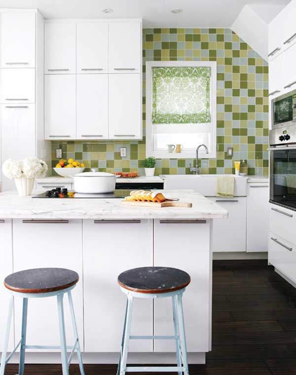 38 Cool Space-Saving Small Kitchen Design Ideas - Amazing DIY, Interior