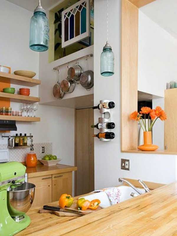 38 Cool Space-Saving Small Kitchen Design Ideas - Amazing DIY, Interior