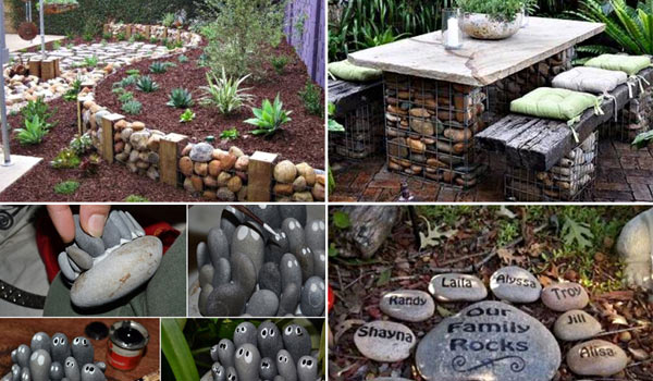 40 Gorgeous DIY Stone, Rock, and Pebble Crafts To Beautify Your Life {With  tutorial links}