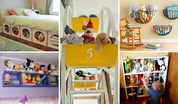 soft toys storage ideas