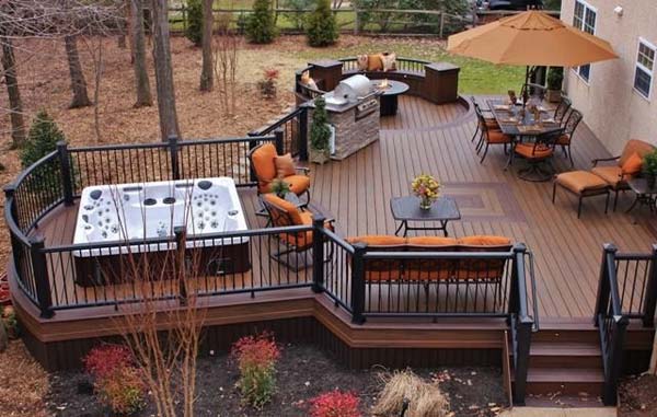 25 Creative Deck Ideas Beautiful Outdoor Deck Designs