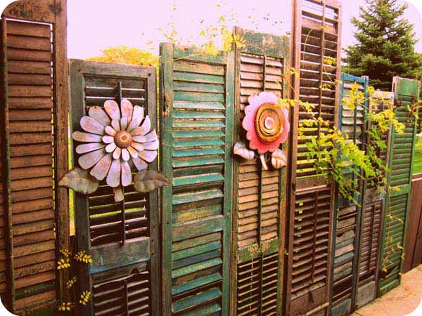 28 Best Pictures Decorate Backyard Fence : Fence Decorations Fence Deck Supply