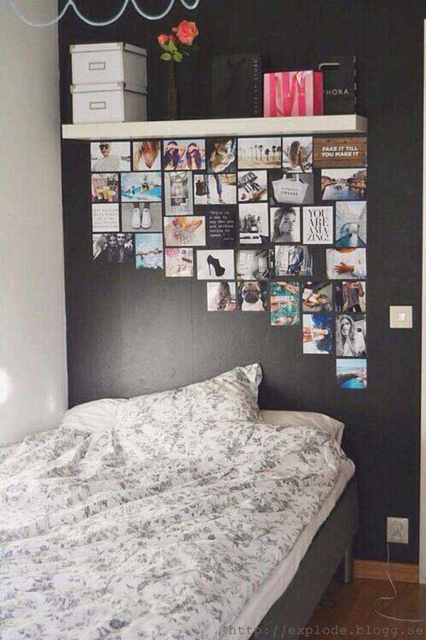 Top 24 Simple Ways to Decorate Your Room with Photos ...