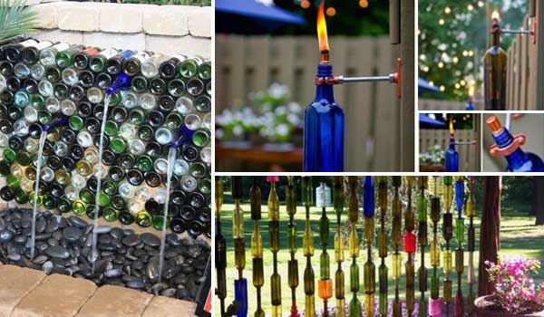 19 Ideas for What to Do With Glass Bottles