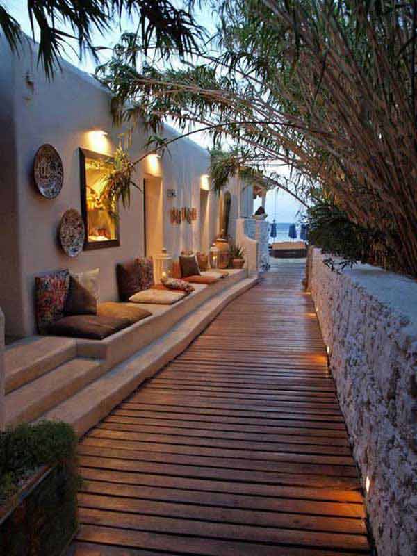 18 Clever Design Ideas for Narrow and Long Outdoor Spaces - Amazing DIY