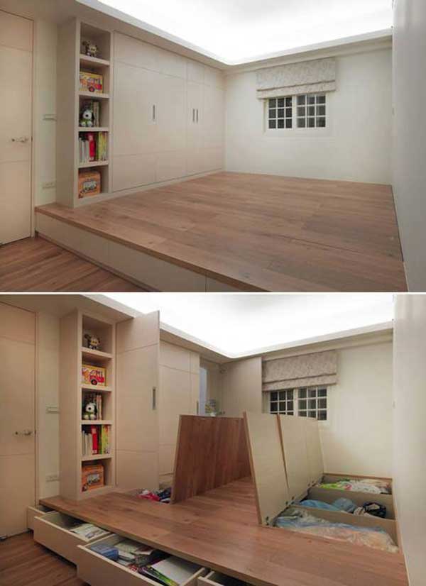 24 Insanely Clever Space Saving Interiors Will Amaze You Amazing Diy Interior Home Design