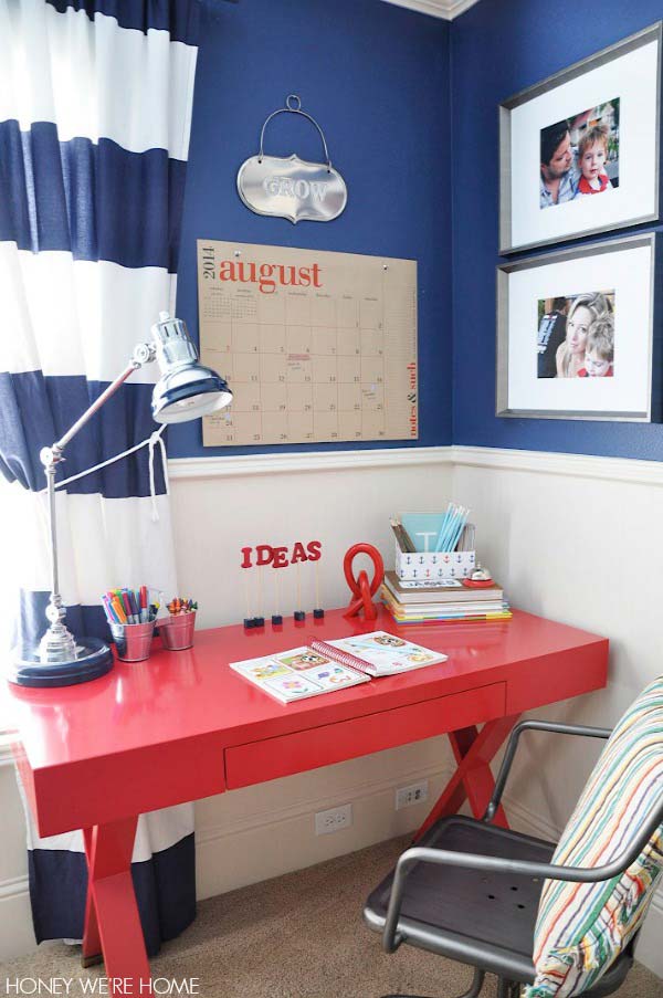 24 Adorable and Practica Homework Station Ideas That Your Kids Will ...