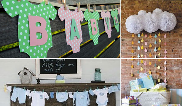 diy baby boy shower table decorations