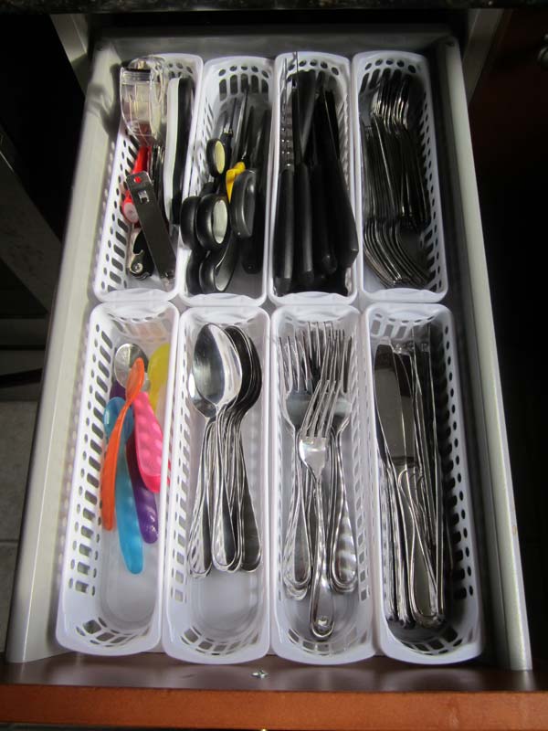 Top 27 Clever and Cute DIY Cutlery Storage Solutions - Amazing DIY