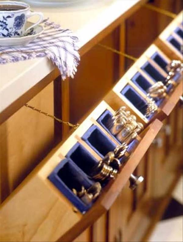 Top 27 Clever and Cute DIY Cutlery Storage Solutions - Amazing DIY