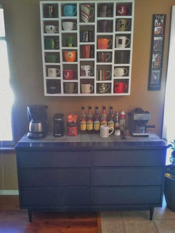30 Fun And Practical Diy Coffee Mugs Storage Ideas For Your Home Amazing Interior Design - Coffee Mug Holder Wall Shelf Ikea