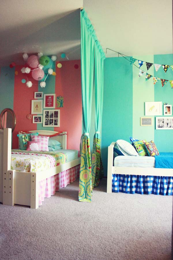 girl and boy bedroom designs