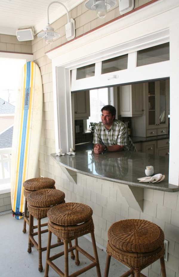 22 Brilliant Kitchen Window Bar Designs You Would Love To Own - Amazing