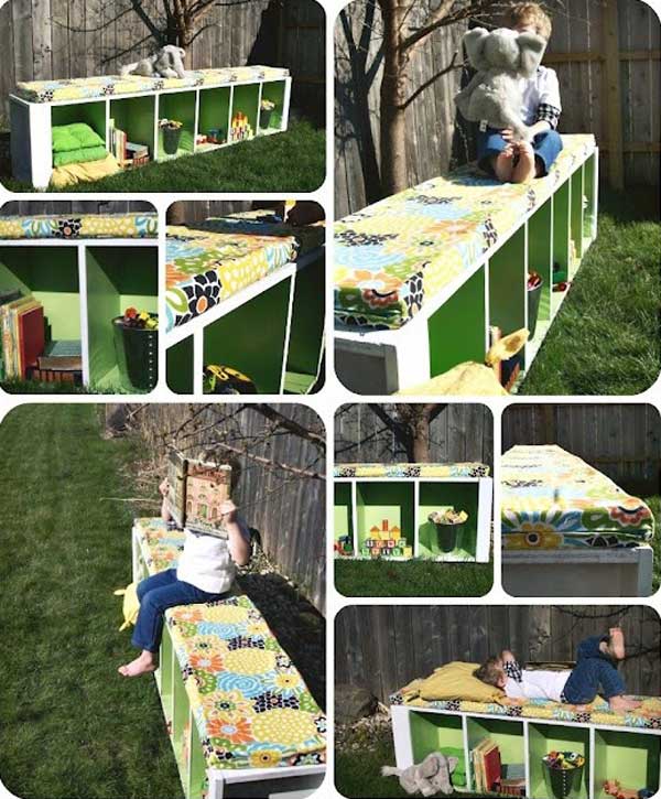 diy outdoor toy storage