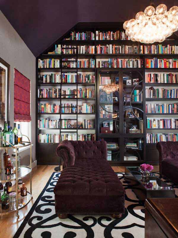 24 Dreamy Wall Library Design Ideas for All Bookworms - Amazing DIY