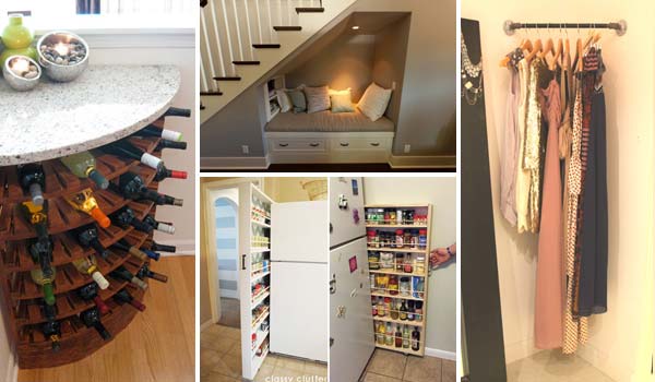 19 Amazing Ideas How To Use Your Home’s Corner Space