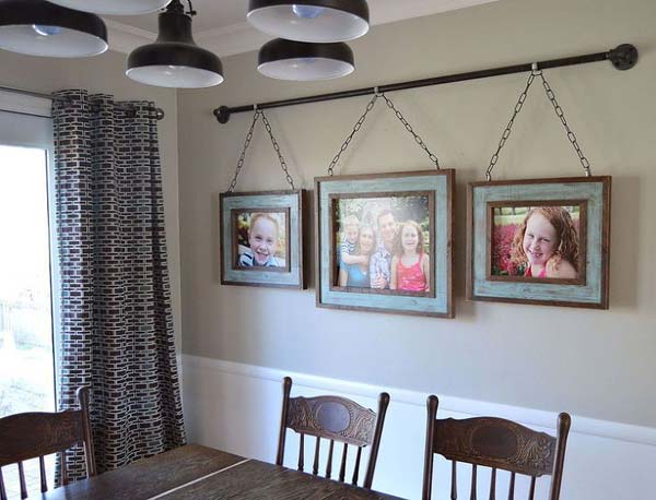 living room picture hanging ideas