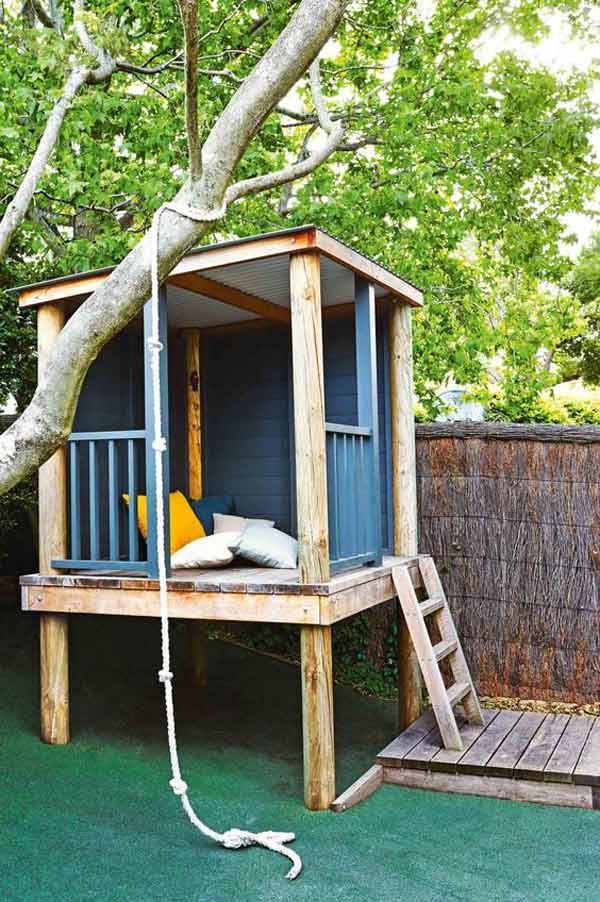 16 Fabulous Backyard Playhouses Sure To Delight Your Kids