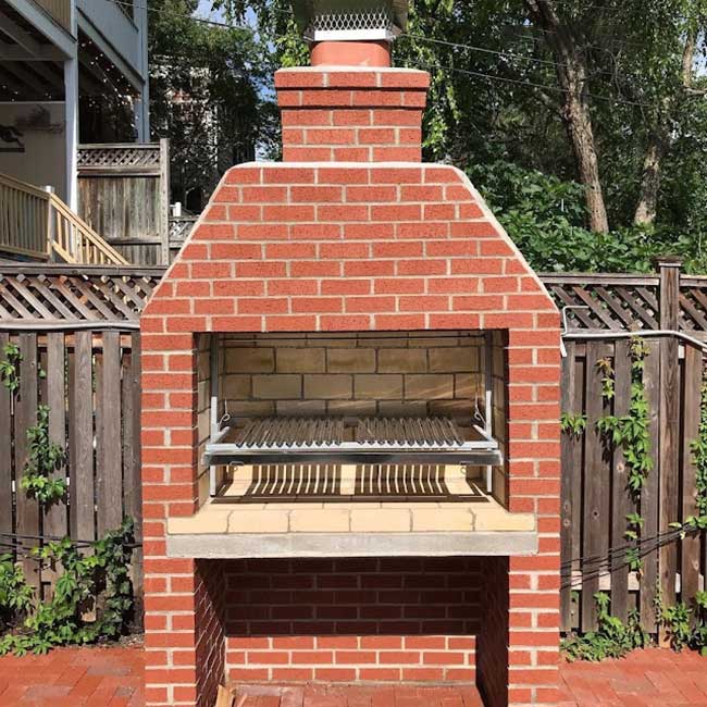 How To Make A Temporary Brick Grill, DIY Projects