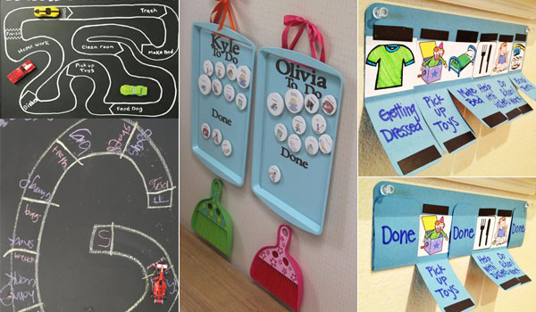 Lovely DIY Chore Charts For Kids