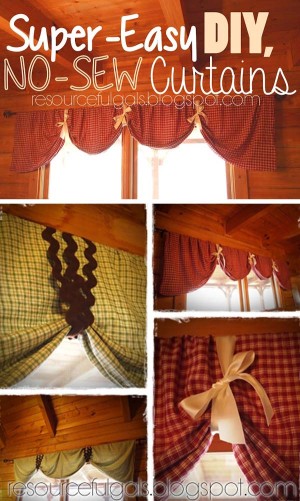 The Most 22 Cool No-Sew Window Curtain Ideas - Amazing DIY, Interior