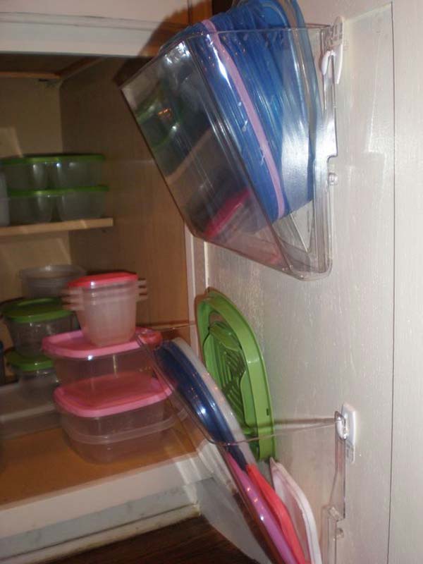 How to Make a Simple DIY Plastic Lid Organizer