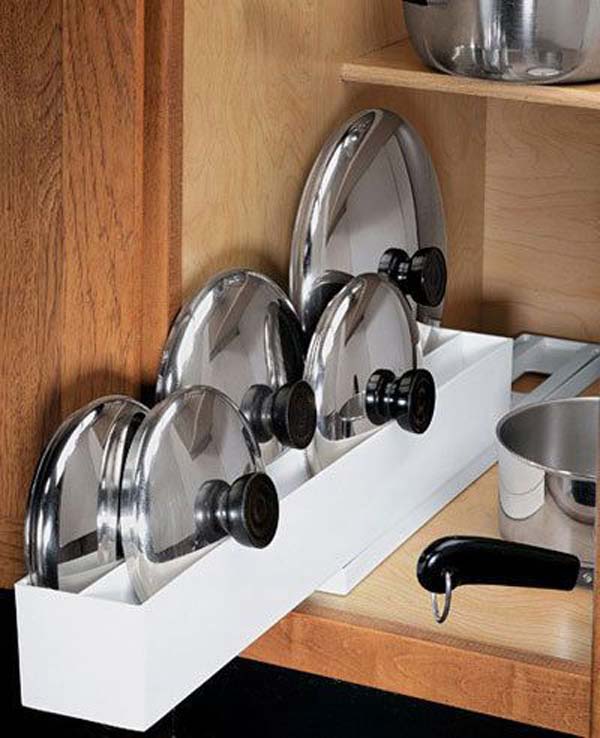 The Most Genius Ideas to Organize Your Pot Lids