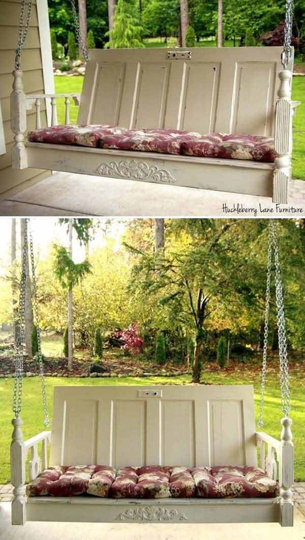 Download The Best 35 No-Money Ideas To Repurpose Old Doors - Amazing DIY, Interior & Home Design - page 2