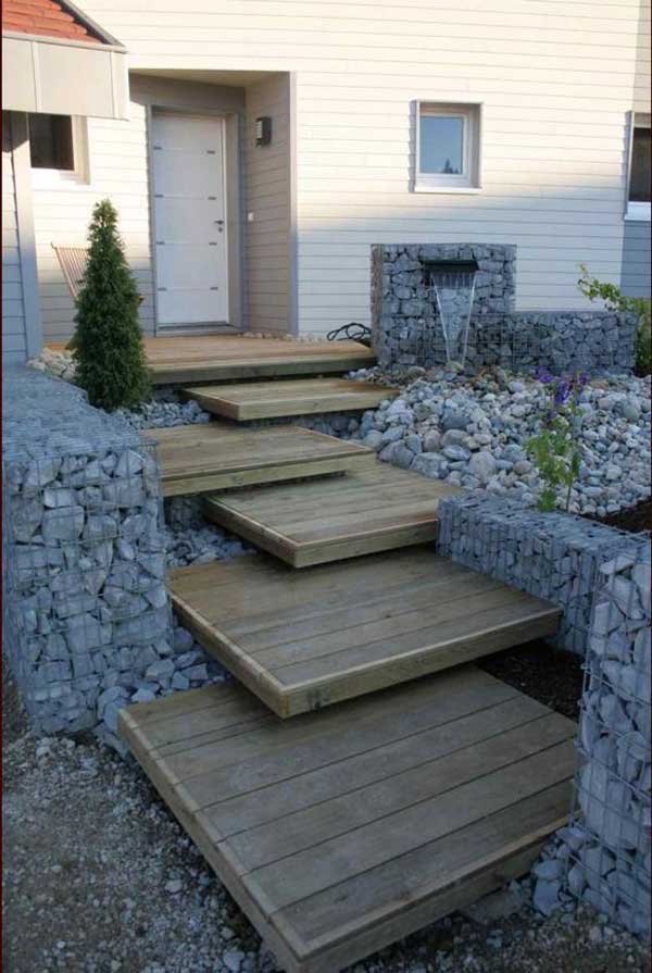 23 attractive and practical gabion ideas to enhance