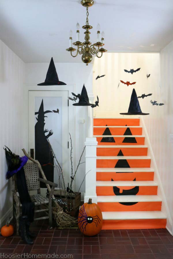 Fresh & Cool Ideas to Decorate Your Staircase Space - Amazing DIY