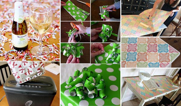 17 Genius Ideas to Reuse Leftover Holiday Wrapping Paper