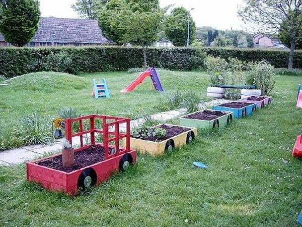 39+ Kids' Outdoor Play Area Decorating Ideas Images
