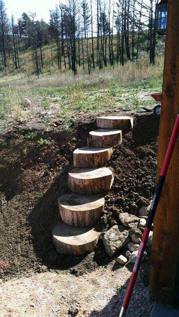 the best 23 diy ideas to make garden stairs and steps