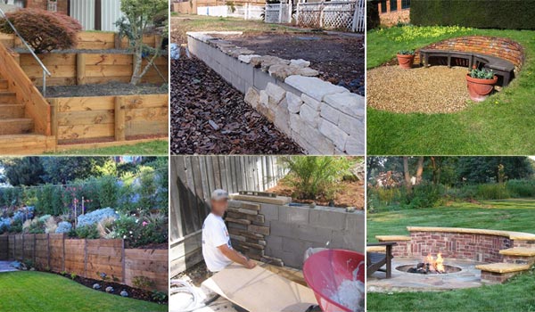 diy gabion wall materials