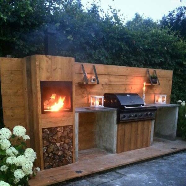 Adding a Barbecue Grill Area To Summer Yard or Patio - Amazing DIY