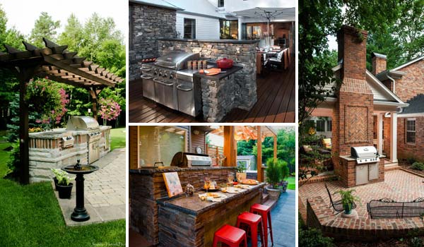 Garden barbecue design hotsell